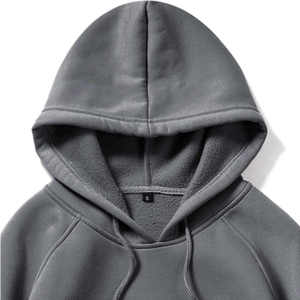 Sweat-shirts d'hiver respirants en molleton 100 % coton 360g pour hommes, avec logo personnalisé sur le devant, vente en gros, haute qualité, OEM - Product Image 4