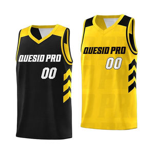 Maillots de basket-ball en mesh de qualité supérieure, fabricant d'usine, séchage rapide, vêtements de sport d'équipe, hauts de maillots de basket-ball - Product Image 6