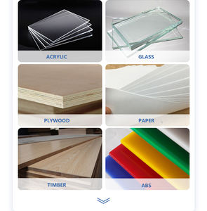 Máquina de corte y grabado de CO2 no metálico 1390, cortadora láser textil de tela acrílica de madera, alimentación automática/CCD opcional 100W - Product Image 3