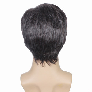 Perruque courte à la mode pour hommes, perruques synthétiques bouclées, perruques de fête pour accessoires de cosplay - Product Image 2