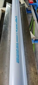 ข้อต่อแบบวงแหวนชนิด A สำหรับการไหลของน้ำเสียที่บ้านที่มีความน่าเชื่อถือและมีประสิทธิภาพ ท่อระบายน้ำ PVC สีเทาอ่อนขนาด 3 เมตร เส้นผ่านศูนย์กลาง 4 นิ้ว - Product Image 4