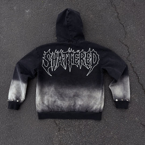 Sweat à capuche zippé en coton confortable pour hommes, personnalisable avec logo, 100 % jersey, idéal pour les loisirs en extérieur – Vente en gros - Product Image 6