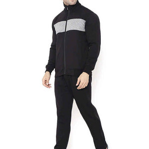 Elegante Chándal de Invierno para Hombre con Patrón Sólido, Tela Suave, Corte Regular, Perfecto para el Gimnasio, Correr, Uso Diario Informal y Cómodo - Product Image 2