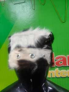 Fur Hooded <b>Jacket</b> With Faux Fur Lining And Decorative Buttons Winter Wear - Product Image 4
