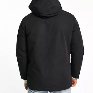 Parka Homme Décontractée Grande Taille à Capuche Imperméable Respirante en Nylon Tissé Écologique Épaisseur Standard 300g Ultime - Product Image 6