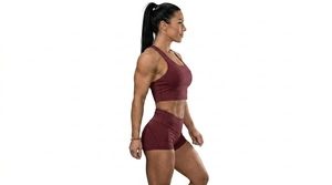 Conjunto Deportivo Personalizado para Mujer, Sujetador Deportivo y Pantalones Cortos a Juego, Ropa Deportiva - Product Image 5
