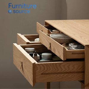 Meilleur Choix Élégant Moderne MDF Bois Maquillage Vanité Table Durable Pliable pour Chambre et Salon Daily Beauty Essentials-Vietnam - Product Image 1