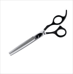 Ciseaux à cuticules professionnels en acier inoxydable de haute qualité, lame incurvée, manche en céramique, logo personnalisable, vente en gros - Product Image 1