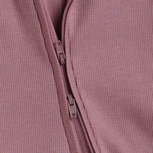 Mameluco con cremallera de bambú elastano de calidad premium-Nostalgia Rose - Product Image 4