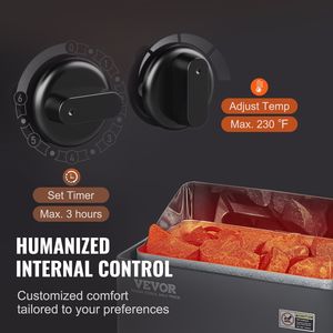 3KW 220V <b>Electric</b> Sauna <b>Heater</b> Built-In Controls Steam Bath Stove with 3h <b>Timer</b> & Adjustable Temp for Sauna Rooms - Product Image 4