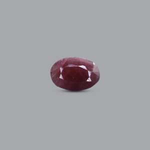 พลอยทับทิมรูปไข่ธรรมชาติ 6.65 กะรัต 11 มม. สำหรับเครื่องประดับชั้นดี - Product Image 1