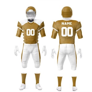 Uniforme de Fútbol Americano Personalizado con Impresión Digital, 100% Poliéster, Conjunto de Camiseta y Pantalones, Transpirable, Resistente y Absorbente de Humedad - Product Image 1