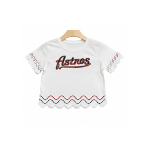 Camiseta de Manga Corta para Niñas/Bebés con Lentejuelas Bordadas a Mano, Transpirable, 100% Algodón, Lavable, para el Día del Partido, en Oferta - Product Image 4