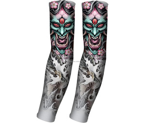 Manchons de bras rafraîchissants pour hommes, anti-UV, en maille, pour couvrir les tatouages, anti-transpiration, de compression, pour le sport, pour adultes - Product Image 3