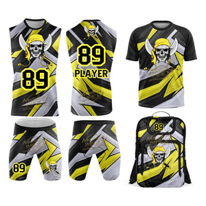 ชุดยูนิฟอร์มฟุตบอล 7 คน สำหรับผู้ใหญ่ แบบสั่งทำพิเศษ พิมพ์ลายแบบ Sublimation ออกแบบธงชาติของคุณเอง สีและขนาดตามสั่ง ไซส์พลัส ป้องกันแบคทีเรีย - Product Image 1