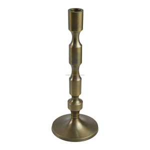 Single Arm <b>Candle</b> Stand Colored Painted With Antique Finishing Design <b>Candle</b> Holder Home Villa <b>Dinner</b> and Wedding Design - Product Image 2