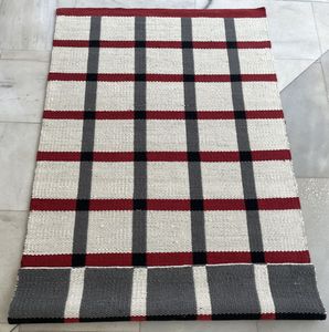 Indian Handmade Wool Modern Reversible Novelty Rectangle Woven <b>Rug</b> Non-Slip Anti-Dust <b>Living</b> <b>Room</b> Office Entryway Patio - Product Image 3
