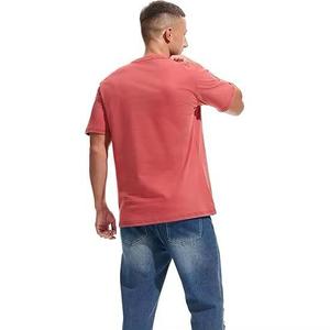 <b>Plain</b> Men's <b>T</b>-<b>Shirt</b> Classic Short Sleeve Regular Fit Eco-Friendly Polyester/Cotton Custom Logo Embroidery for Casual Wear Team - Product Image 6