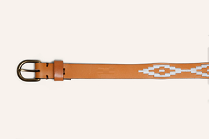 Ceintures Polo en Cuir de Vache Massai Perlées Populaires Unisexe Qualité Premium au Prix le Plus Bas Ceintures de Créateur Entièrement Faites à la Main et Sculptées à la Main - Product Image 3