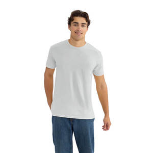 Camisetas para Hombre, Cuello Redondo, Mezcla de Algodón Suave, Tallas S-4XL, Corte Atlético, Lisas y con Logotipo, Camiseta Básica para LogoUp 6210, Camiseta CVC para Mujer, Color Arena - Product Image 4