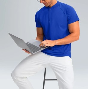 Camiseta de Golf para Hombre de Alta Calidad, UPF 50+, Elástica en 4 Direcciones, Ecológica, Transpirable, Ligera, de Secado Rápido, Manga Corta - Product Image 6