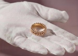 Solid 925 Sterling <b>Silver</b> Bubble Bead Band <b>Ring</b> Gold Vermeil Minimalist Beaded <b>Stacking</b> <b>Ring</b> Jewelry For Women - Product Image 2
