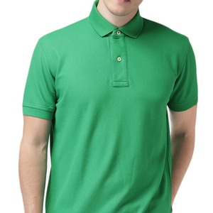 Button Style Wear Green Office Business Golf Everyday Wear Mens Polo - Product Image 2