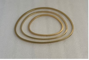 Handmade Brass Trivet Hot Pot Stand With Elegant Gold Finish For Kitchen Dining <b>Table</b> <b>Protection</b> Decoration - Product Image 3