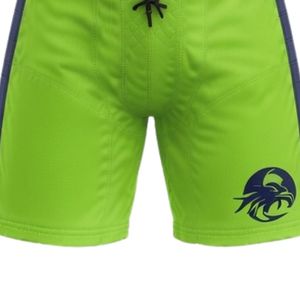 Pantalones Cortos Deportivos Sublimados Verde Lima para Hombre, con Cordón Ajustable y Franja Lateral, para Entrenamiento de Hockey sobre Hielo, Ropa Deportiva para Equipo - Product Image 5
