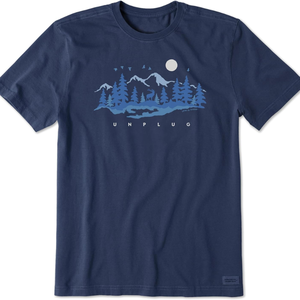 Men's Crusher Graphic T-Shirt Short Sleeve Cotton Casual Outdoor Adventure Tee <b>Top</b> - Product Image 1