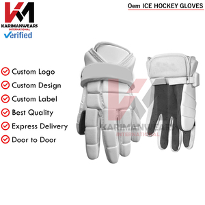 Gants de hockey sur glace personnalisés, gants de hockey haute performance pour l'entraînement et les matchs, équipement de protection OEM - Product Image 2