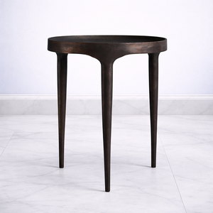 Sleek Round <b>bar</b> <b>Table</b> Tapered Legs Minimal Profile Durable Construction Space Saving Design Ideal for Modern Living Room Decor - Product Image 1