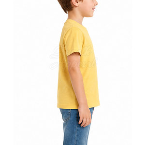 T-shirts décontractés pour enfants de haute qualité, 100 % coton lavé, légers, parfaits pour les jeux en plein air et la mode quotidienne - Product Image 6