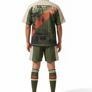 ชุดยูนิฟอร์มรักบี้พิมพ์ลายตามสั่งราคาโรงงาน ชุดเสื้อและกางเกงรักบี้สำหรับมืออาชีพ แห้งเร็ว ป้องกันแบคทีเรีย - Product Image 6