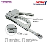 Agrafeuse tout métal 2-en-1, 3 fonctions, rechargeable, pour fenêtres, qualité industrielle et bricolage, OEM/ODM disponible pour la vente en gros B2B et les marques privées
