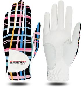 Gants de golf en cuir Cabretta en peau de mouton Logo personnalisé de qualité supérieure pour femme gaucher droitier Meilleure fabrication vente en gros - Product Image 5