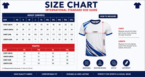 Maillot de football personnalisé sublimé, col rond, manches courtes, évacuation de l'humidité, séchage rapide, polyester 180g, unisexe adulte, personnalisable - Product Image 3