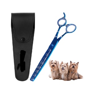 Tijeras Deslanadoras de Doble Cabeza de Acero Inoxidable Maclura, 11/17 Dientes, para Perros y Gatos - Product Image 3