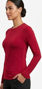 Chemises d'infirmière en spandex, hauts de travail pour femmes, col rond, haute qualité - Product Image 4