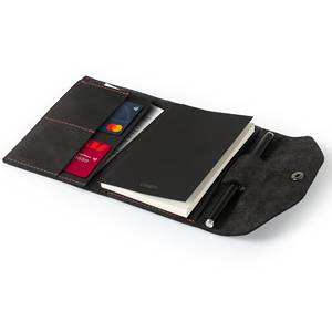 Funda de Cuero Personalizada para Cuaderno, Estuche para Diario, Porta Cuadernos Recargable, Promocional NBC-0049 - Product Image 4