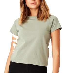 Camiseta de algodón regular de estilo nuevo y personalizado para mujeres y chicas jóvenes - Product Image 1