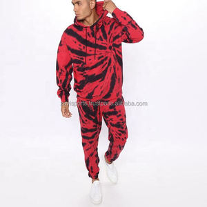 Survêtement Tie Dye tendance avec un poids léger OEM Survêtement Tie Dye vierge bon marché de qualité supérieure entièrement personnalisé - Product Image 2