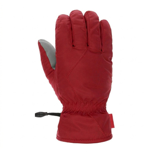 Gants de ski à doigts entiers, isolés thermiquement, avec fermeture à cordon, unisexes, pour l'hiver, le ski de descente, en polyester, bleu - Product Image 2