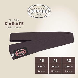 Ceinture de karaté noire professionnelle, en coton, cousue à 8 aiguilles, pour arts martiaux, karaté, taekwondo, judo, adultes et enfants, vente en gros - Product Image 6