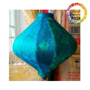 Handmade Bamboo and Silk Lantern Lightweight Decorative Item for Graduation Thanksgiving Indoor and Outdoor Use - Product Image 3