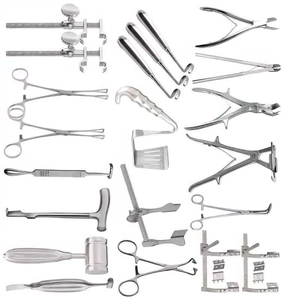 Ensemble d'instruments chirurgicaux thoraciques de 21 pièces, kit d'urgence pour thoracotomie, acier inoxydable, réutilisable, stérilisable, outils CE - Product Image 3
