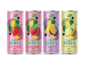 Refresco Carbonatado de Fresa Prebiótico Wana de Alta Calidad, 250 ml, con Empaque de Regalo - Product Image 4