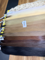 Extensions de cheveux naturels NASA, couleur blonde, pointes pleines, cheveux vietnamiens bruts, donneur unique, toutes longueurs