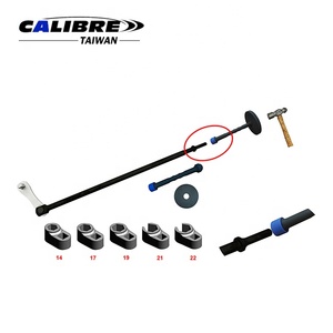 TAIWAN CALIBRE Ensemble de 5 douilles de marteau pneumatique/manuel en acier Noir/Argent Garantie 1 an Outils pour moteur automobile - Product Image 2