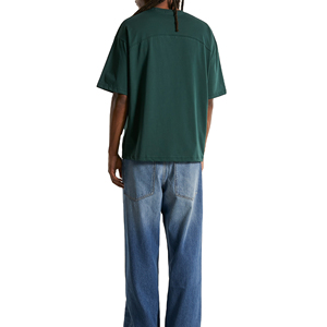 T-shirt décontracté en coton à manches courtes et col rond pour homme, respirant, idéal pour les voyages, la plage et les activités de plein air - Product Image 5